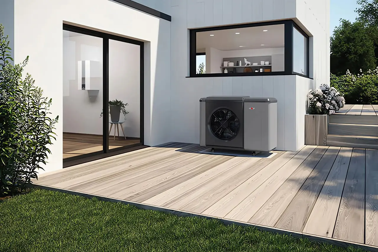 Kachel-Heizungsinstallation